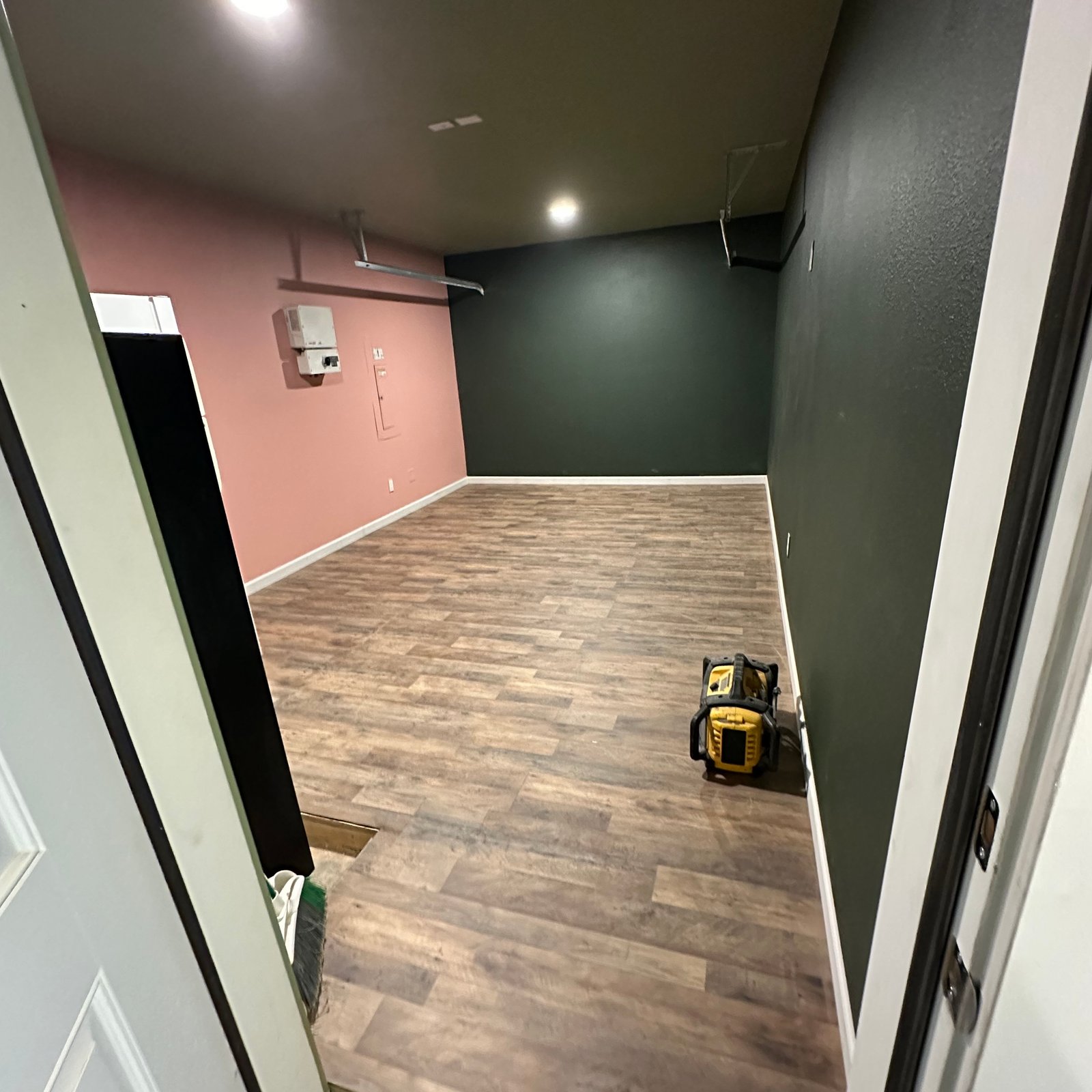 Finished home improvement detail showcasing quality workmanship.